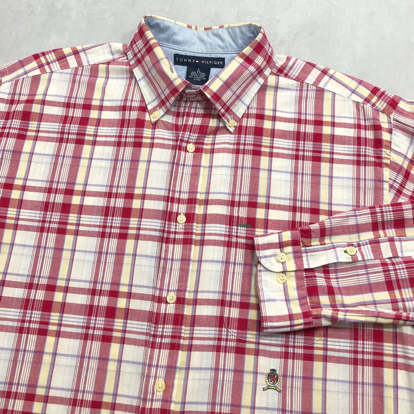 Tommy Hilfiger Shirt Lion Crest Logo (L)