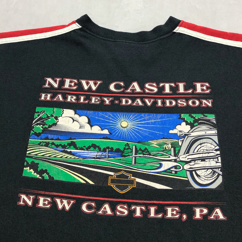 Harley Davidson Crewneck 2001 New Castle Pennsylvania USA (2XL)