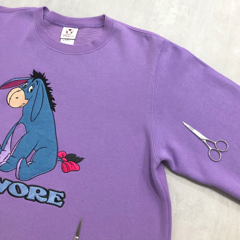 Disney Fleeced Sweatshirt Eeyore (L)