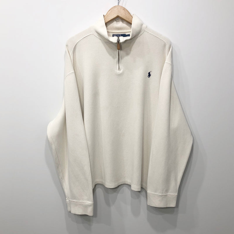 Polo Ralph Lauren Knit Quarter Zip (2XL/BIG/SHORT)