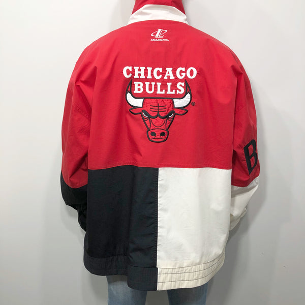 Vintage Logo Athletic NBA Light Jacket Chicago Bulls (L)
