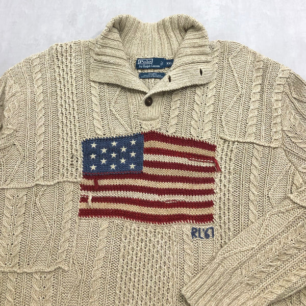 Polo Ralph Lauren Knit Quarter Zip (2XL)