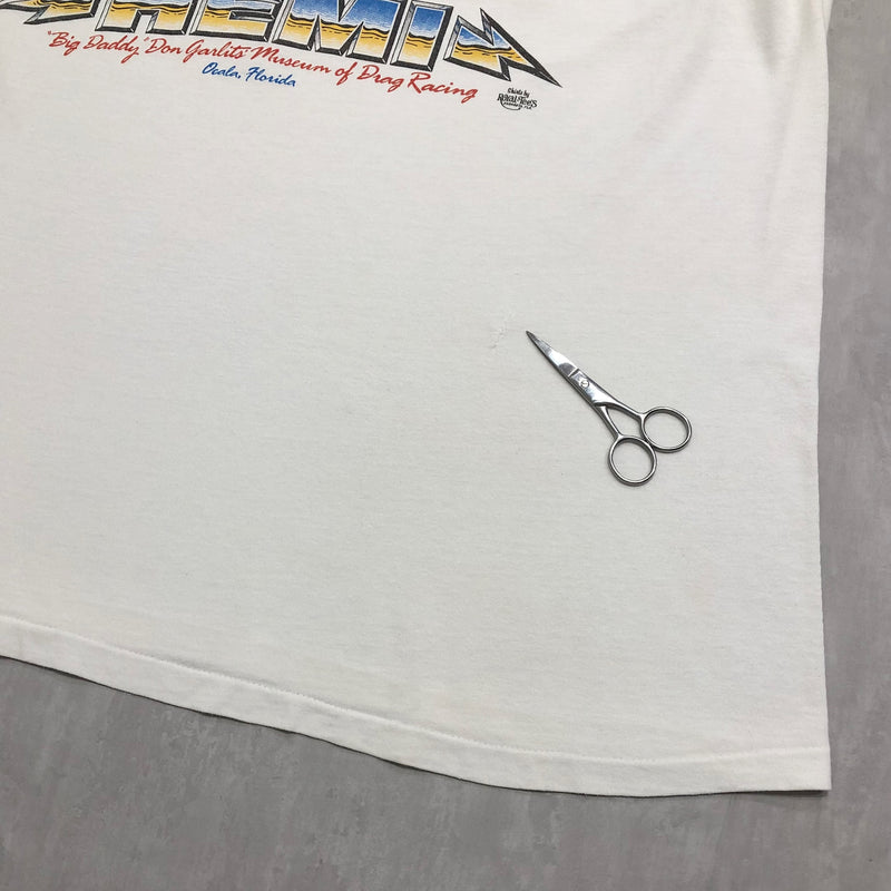 Vintage Hanes T-Shirt Mighty Chrysler Hemi Engine USA (2XL/BIG)