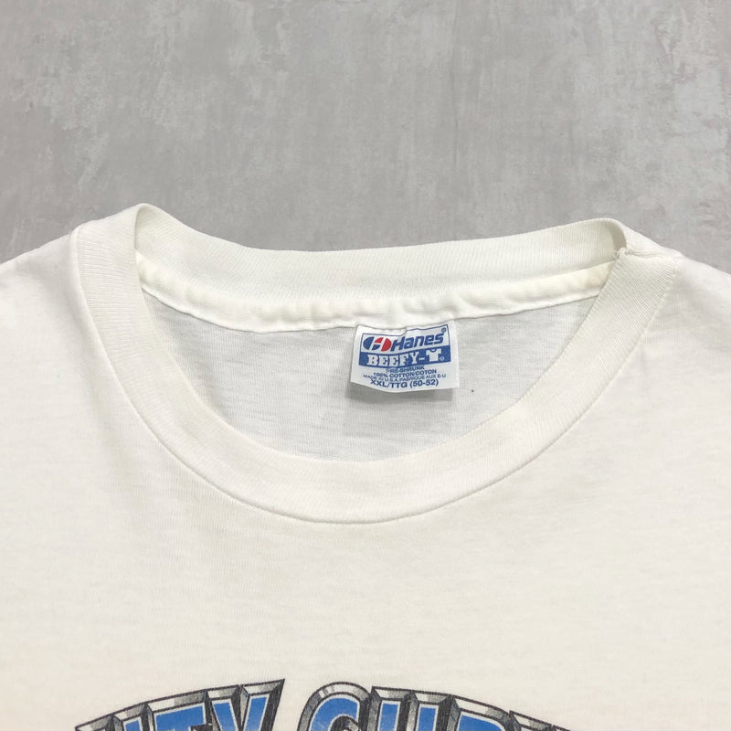 Vintage Hanes T-Shirt Mighty Chrysler Hemi Engine USA (2XL/BIG)