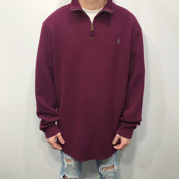 Polo Ralph Lauren Knit Quarter Zip (L/TALL)