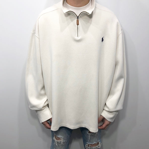 Polo Ralph Lauren Knit Quarter Zip (2XL/BIG/SHORT)