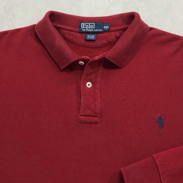 Polo Ralph Lauren Fleeced Polo Shirt Long Sleeved (3XL)