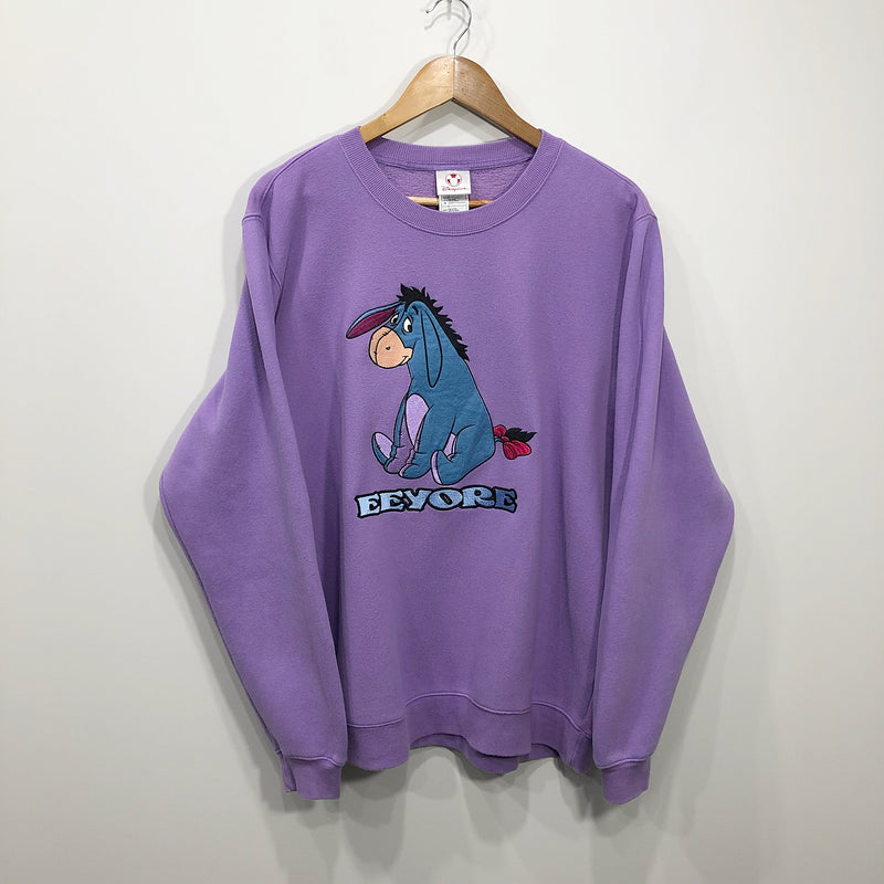 Disney Fleeced Sweatshirt Eeyore (L)