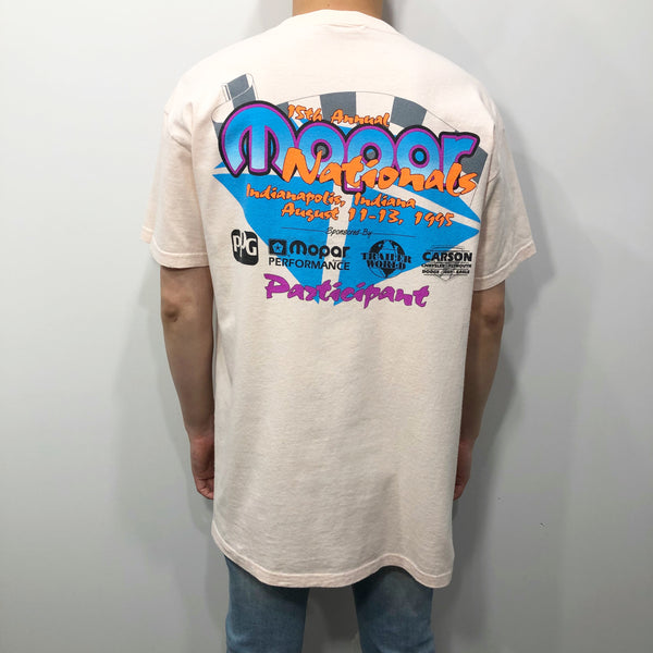 Vintage Lee T-Shirt 1995 Mopar Nationals Duster 340 USA (L)