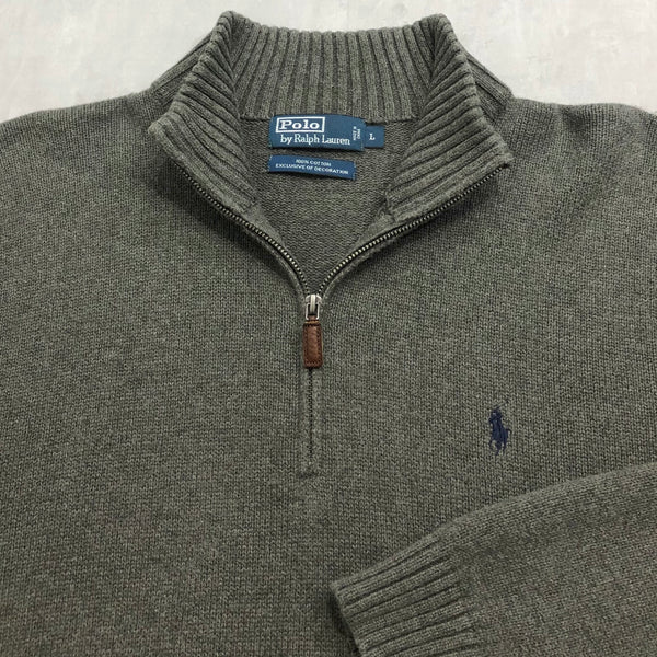 Polo Ralph Lauren Knit Quarter Zip (L)