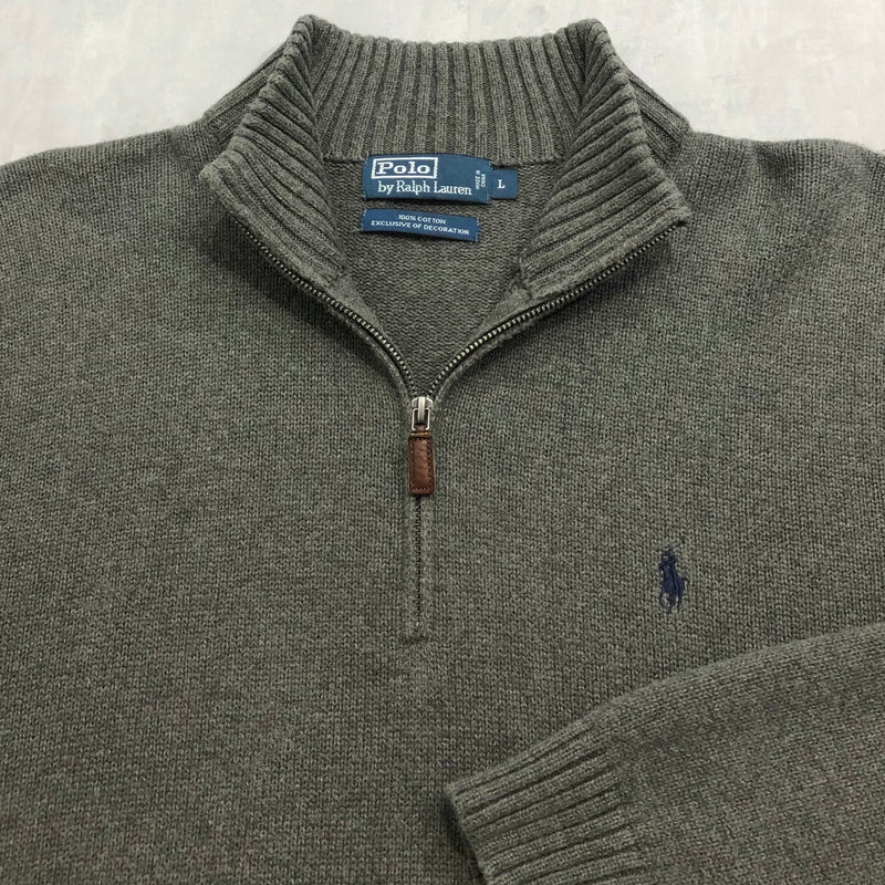 Polo Ralph Lauren Knit Quarter Zip (L)