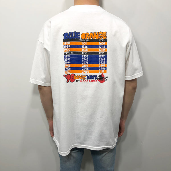 Fruit of the Loon T-Shirt Blast the Kats 11th Blood Battle (L)