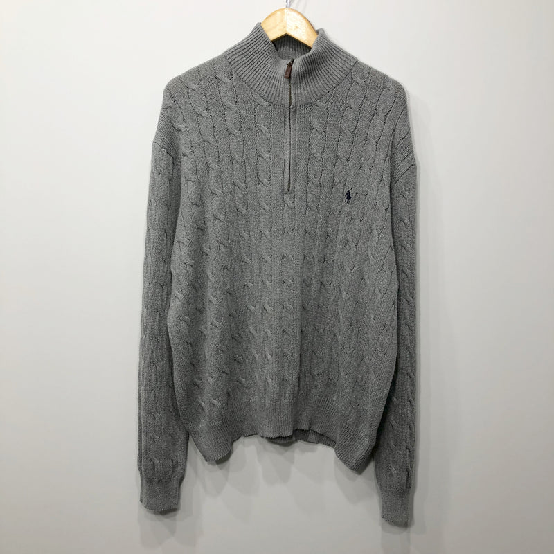 Polo Ralph Lauren Knit Quarter Zip (2XL)