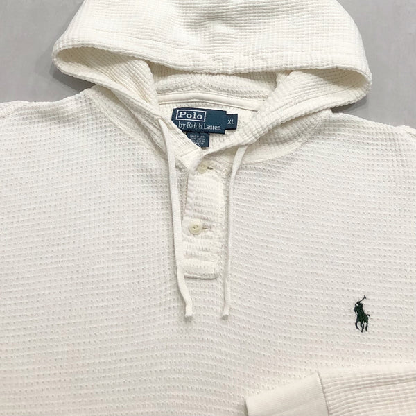 Polo Ralph Lauren Waffle Hooded T-Shirt (L/BIG/SHORT)