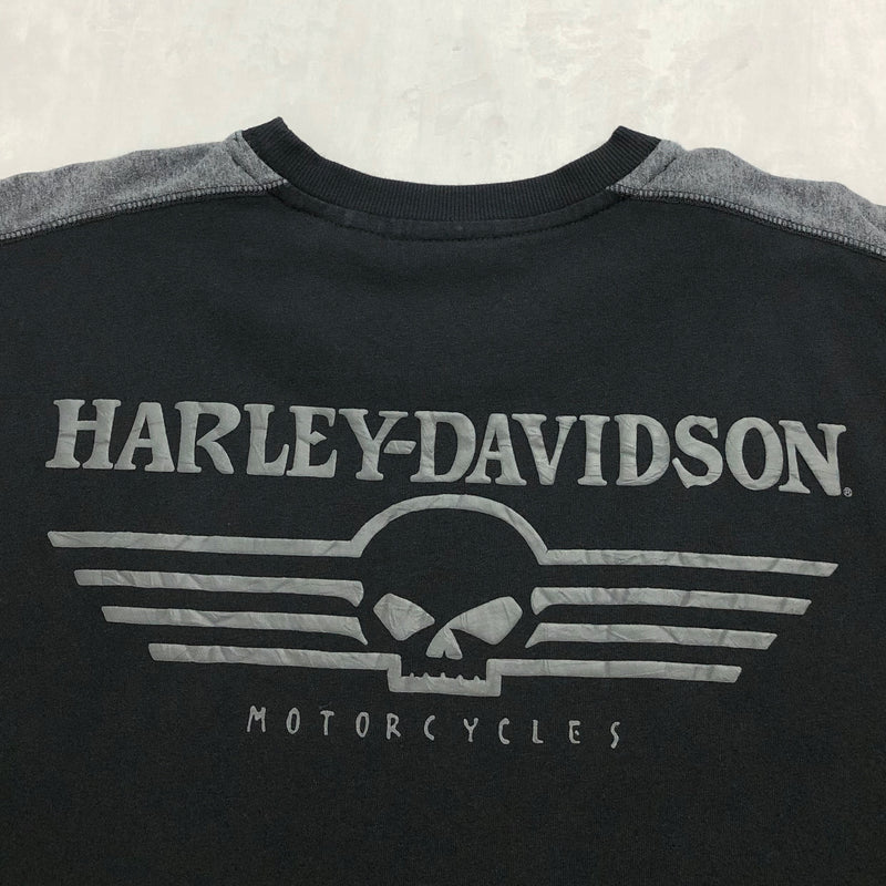 Harley Davidson T-Shirt Long Sleeved (2XL)