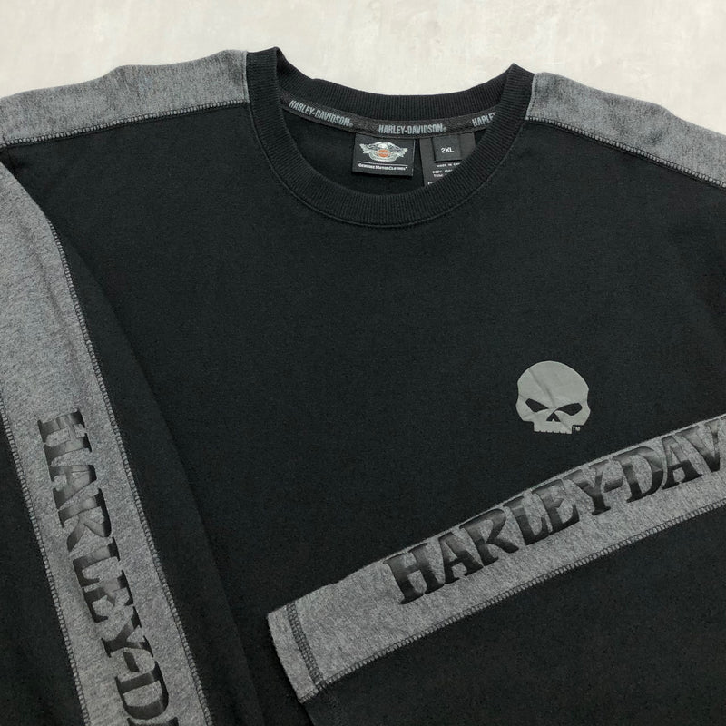 Harley Davidson T-Shirt Long Sleeved (2XL)
