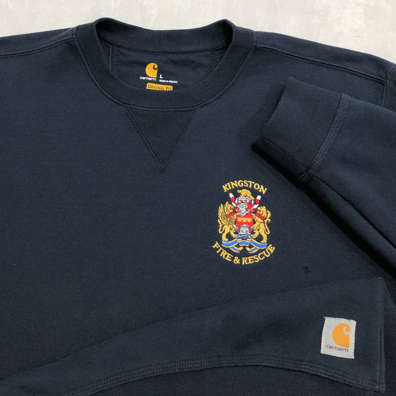 Carhartt Fleeced Sweatshirt Kingston Fire & Rescue (XL)