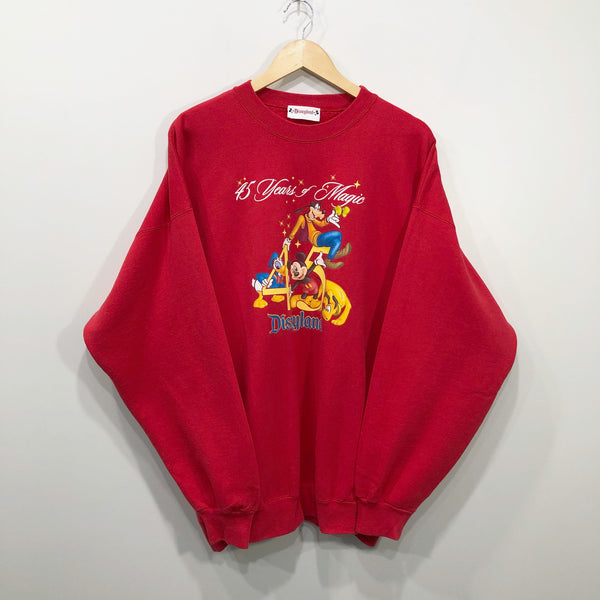 Vintage Disney Sweatshirt 45 Years of Magic (2XL)