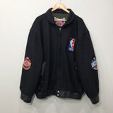 Vintage Jeff Hamilton 1990s Pistons Jacket NBA Eastern -  Hong