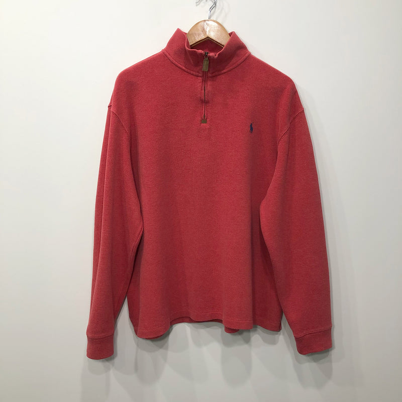 Polo Ralph Lauren Knit Quarter Zip (L/BIG/SHORT)