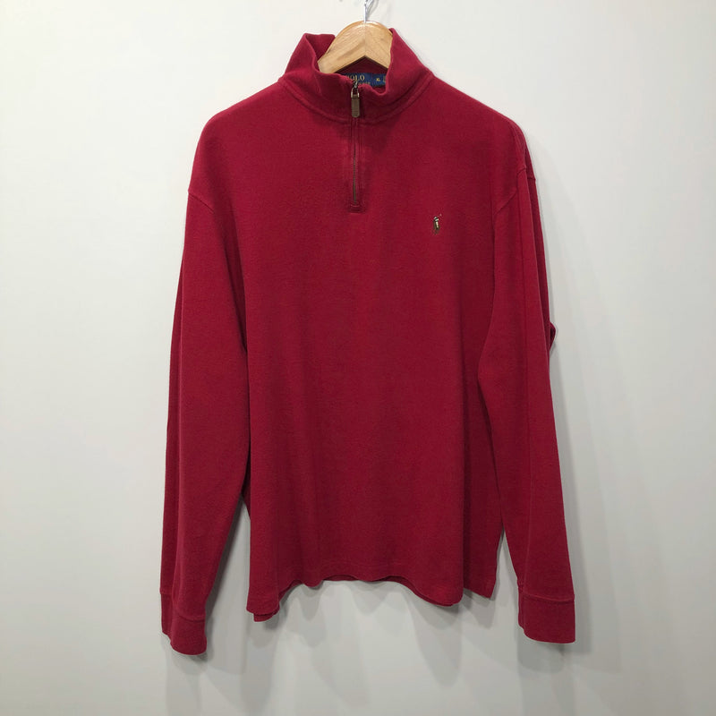 Polo Ralph Lauren Knit Quarter Zip (XL/SHORT)