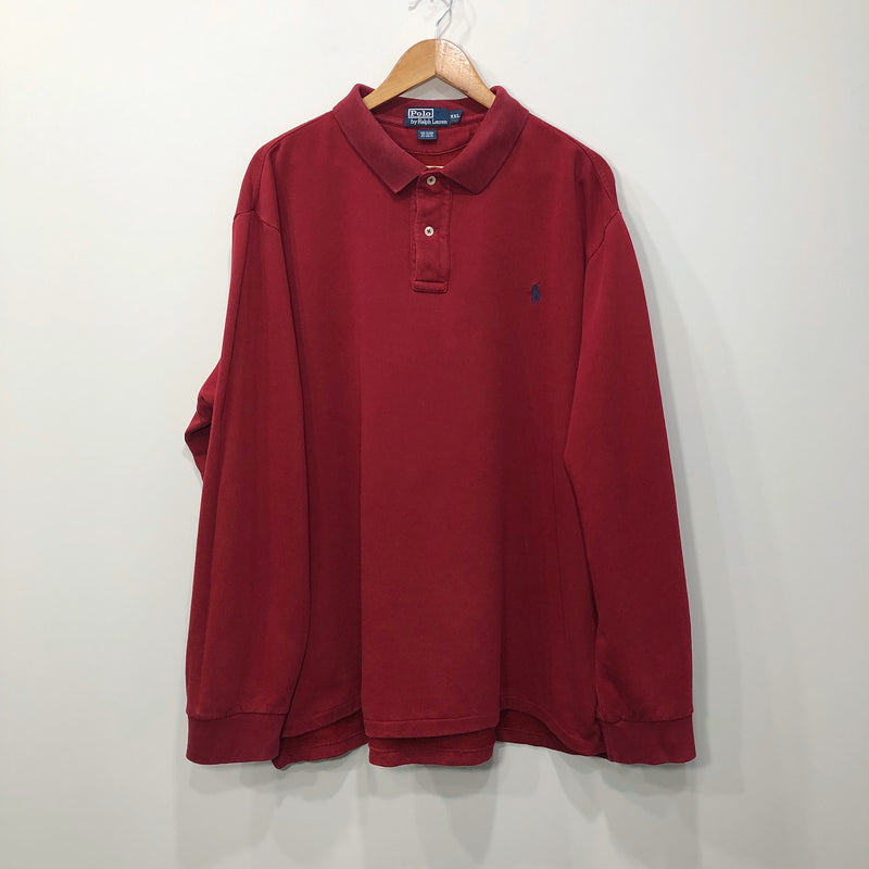 Polo Ralph Lauren Fleeced Polo Shirt Long Sleeved (3XL)