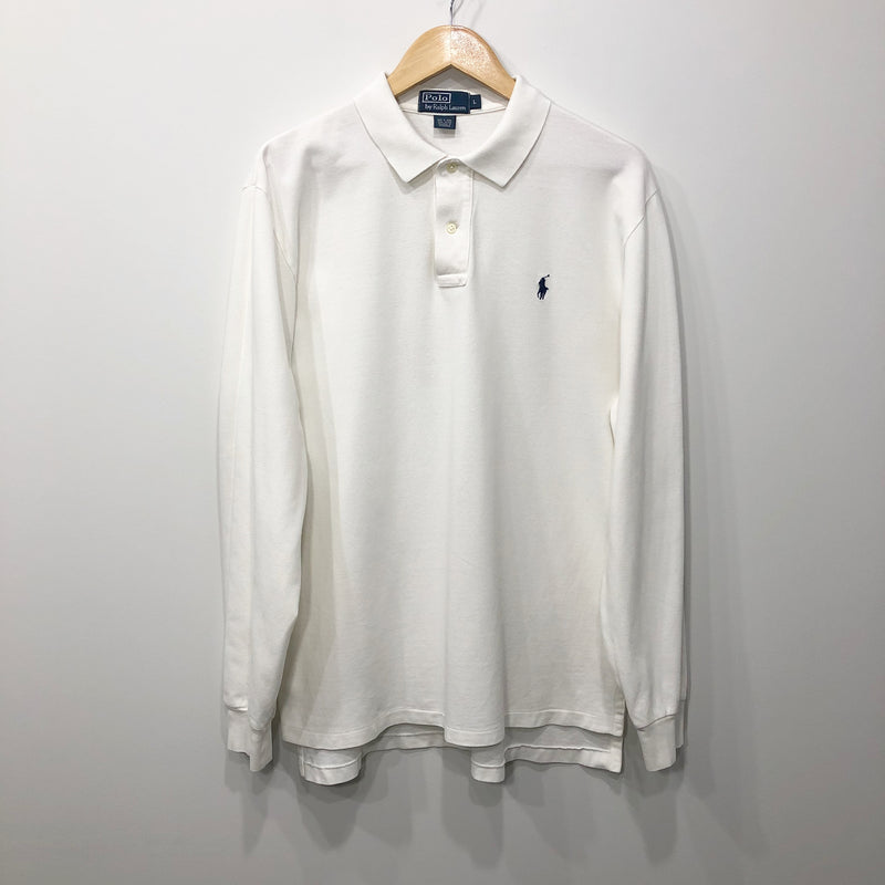 Polo Ralph Lauren Polo Shirt Long Sleeved (L)