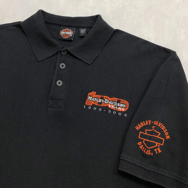 Harley Davidson Polo Shirt Dallas Texas (XL)