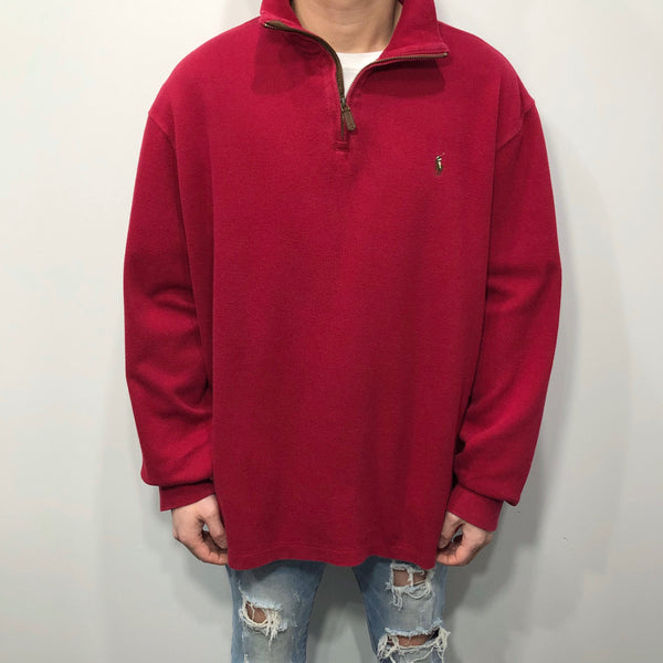 Polo Ralph Lauren Knit Quarter Zip (XL/SHORT)
