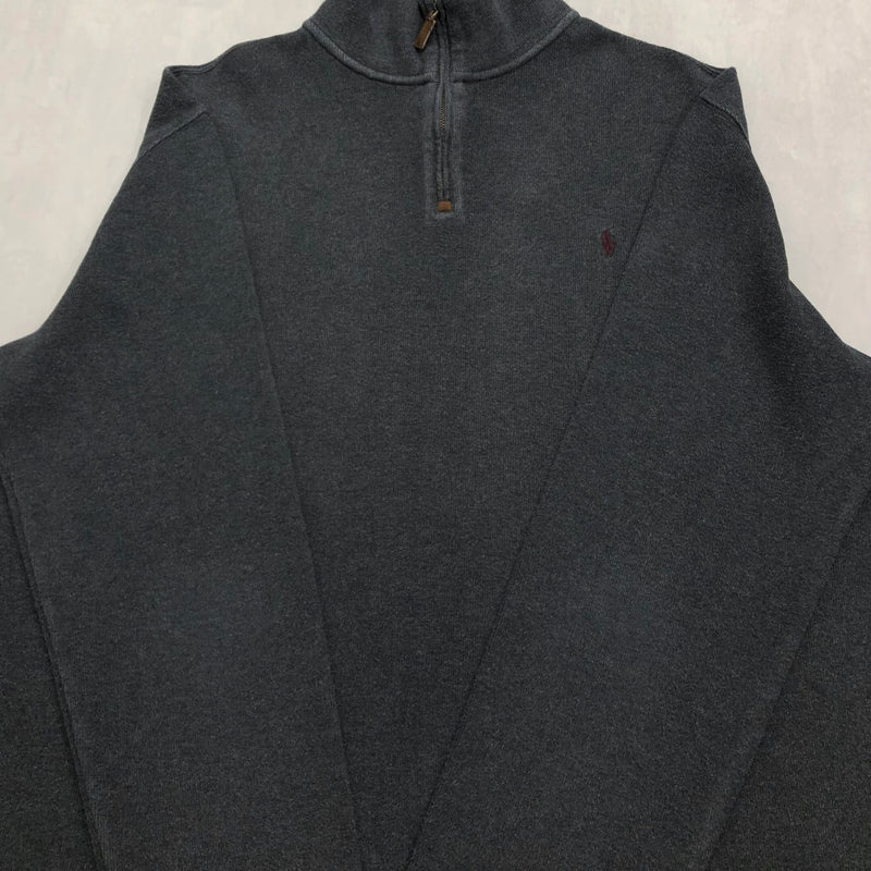 Polo Ralph Lauren Knit Quarter Zip (2XL/BIG-3XL)