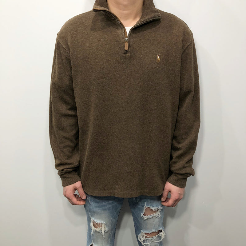 Polo Ralph Lauren Knit Quarter Zip (M/SHORT)
