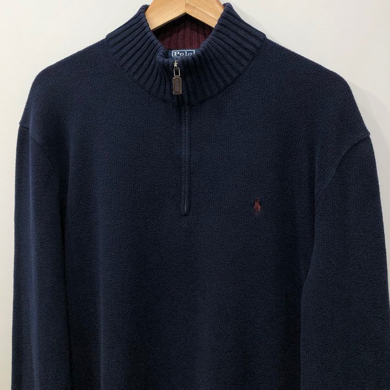 Polo Ralph Lauren Knit Quarter Zip (XL/SHORT)