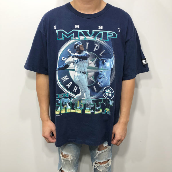 Vintage Stater T-Shirt 1997 MLB Seattle Mariners USA (L/BIG-XL)