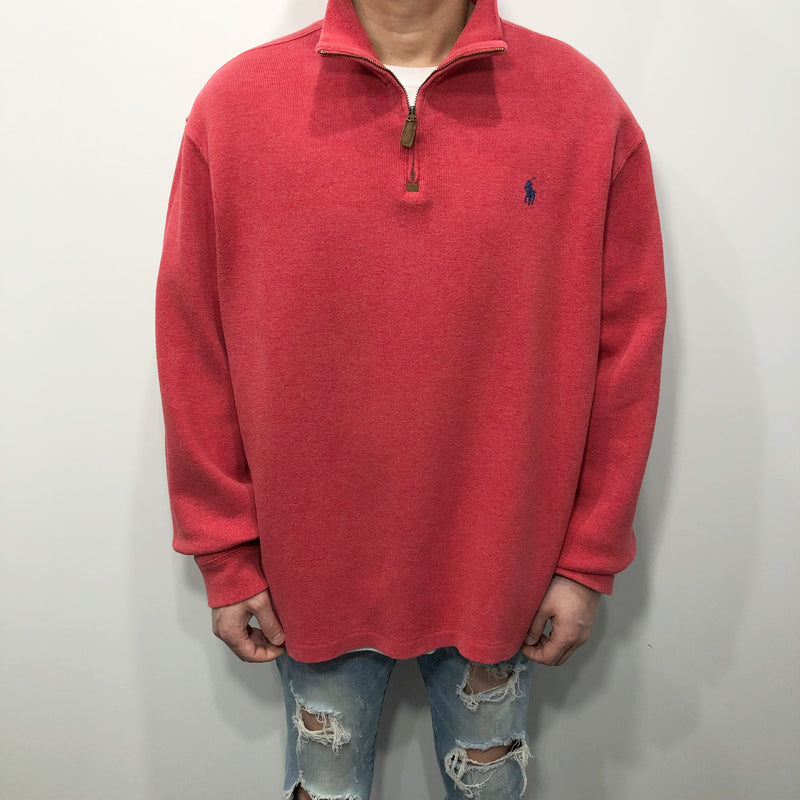 Polo Ralph Lauren Knit Quarter Zip (L/BIG/SHORT)