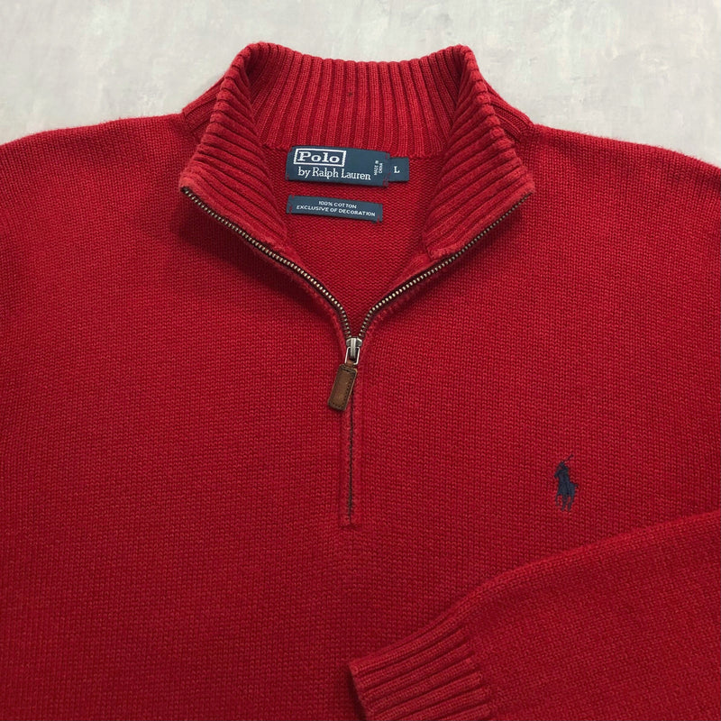 Polo Ralph Lauren Knit Quarter Zip (M)