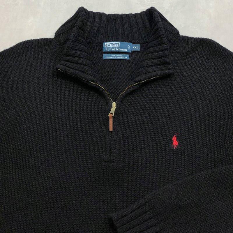 Polo Ralph Lauren Heavy Knit Quarter Zip (2XL)