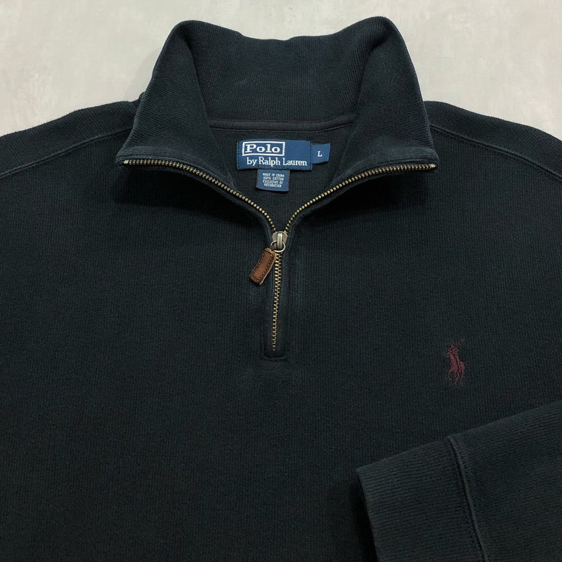 Polo Ralph Lauren Knit Quarter Zip (L/SHORT)