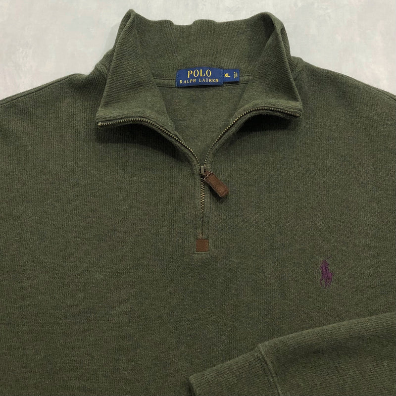 Polo Ralph Lauren Knit Quarter Zip (XL/BIG)