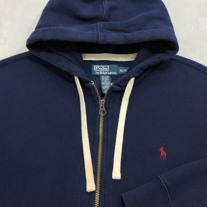 Polo Ralph Lauren Fleeced Hoodie Zip (XL/SHORT)