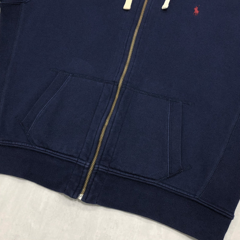 Polo Ralph Lauren Fleeced Hoodie Zip (XL/SHORT)
