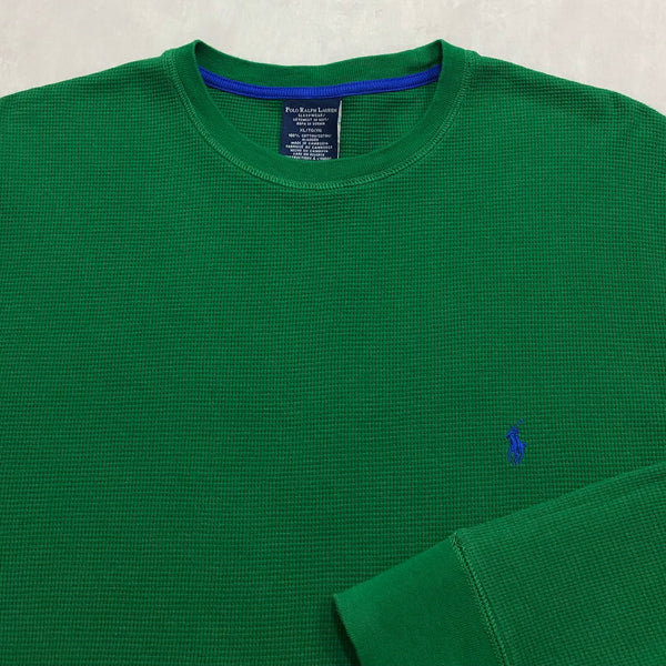 Polo Ralph Lauren Mini Waffle T-Shirt Long Sleeved (XL)