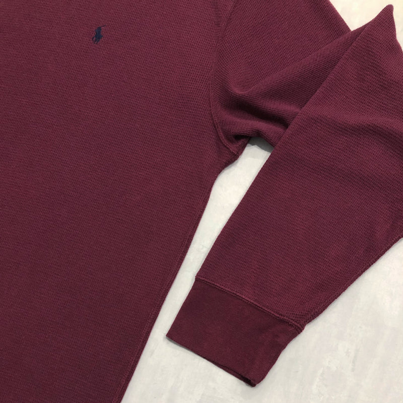 Polo Ralph Lauren Mini Waffle T-Shirt Long Sleeved (2XL/TALL)