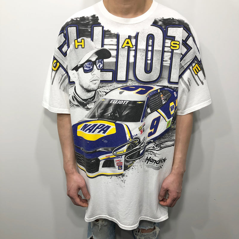 Hendrick Nascar T-Shirt NAPA #9 Chase Elliott (2XL/TALL)