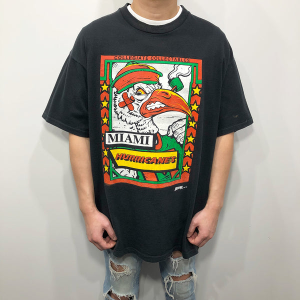 Vintage T-Shirt 1992 Miami Uni Hurricanes USA (XL/BIG)