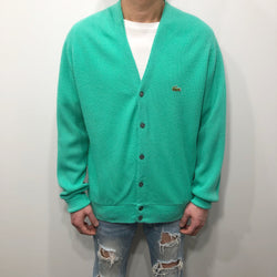 Vintage IZOD Lacoste Knit Cardigan USA (S-M)