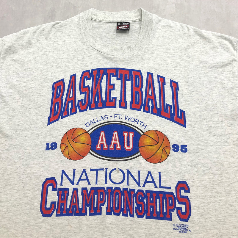 Vintage T-Shirt 1995 Amateur Athletic Association Basketball USA (2XL)