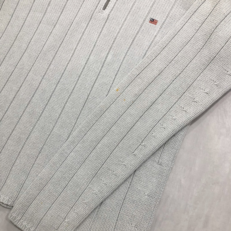 Polo Jeans Co Ralph Lauren Heavy Knit Quarter Zip (L/SHORT)