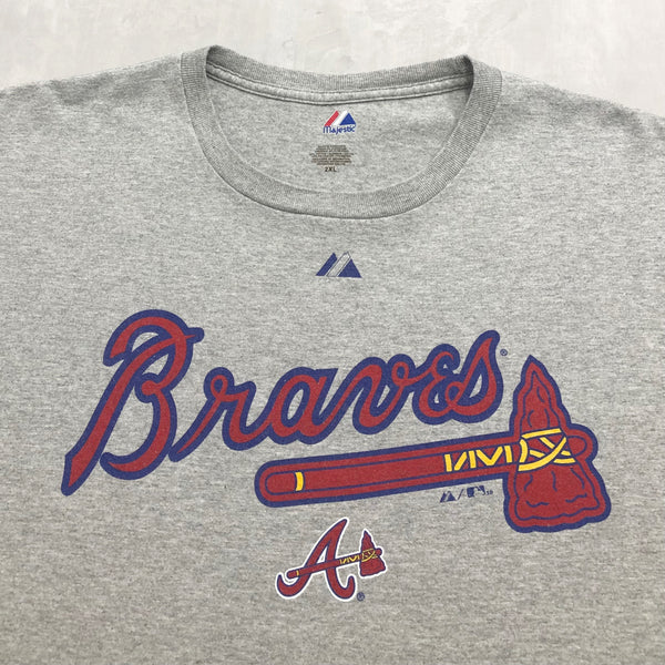 Majestic T-Shirt MLB Atlanta Braves (2XL/TALL)
