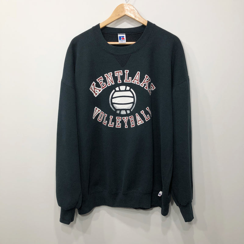 Vintage Russell Fleeced Sweatshirt Kentlake School Volleyball USA (2XL)