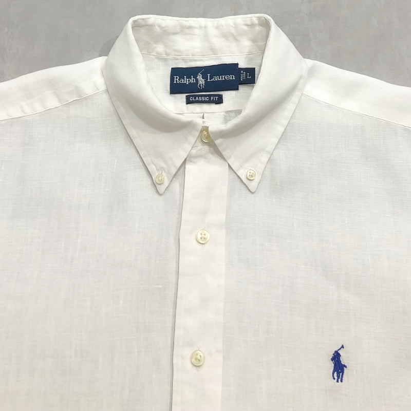 Polo Ralph Lauren Linen Shirt (XL/TALL)